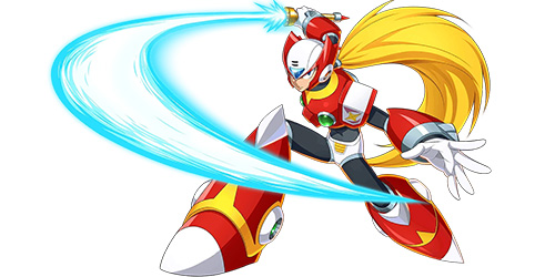 Mega Man X's best friend, Zero
